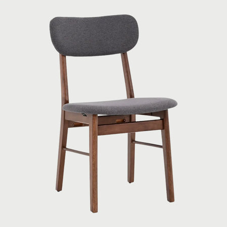 Silla Marcela en Acabado nogal