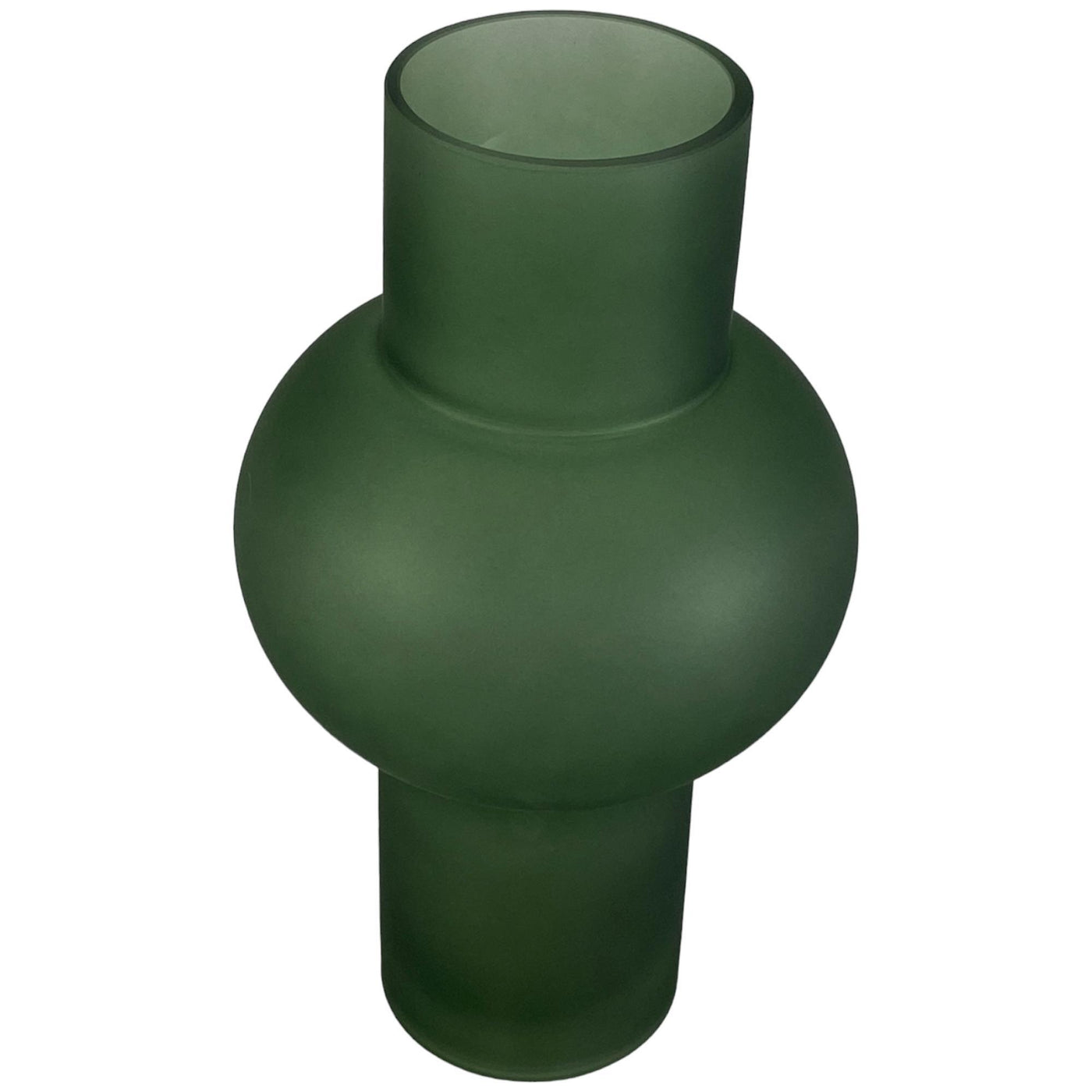 Florero de vidrio Volga 30.5 cm