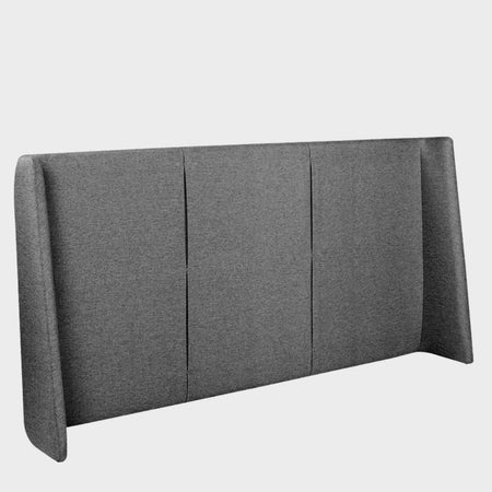 Cabecera queen size Skye vista frontal en ángulo