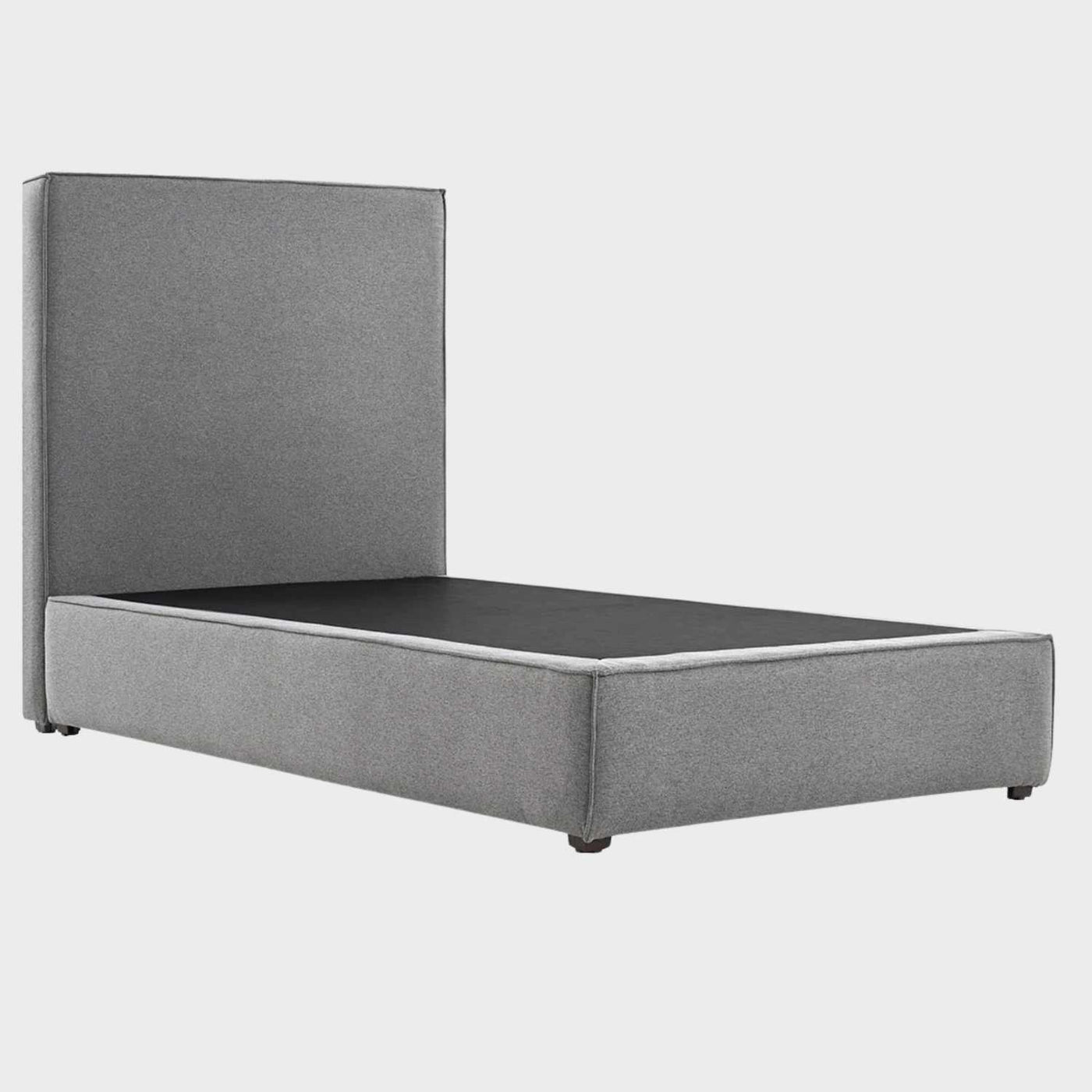 Cama individual Raquel vista en ángulo