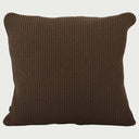 Funda de almohada Zamil color café vista frontal