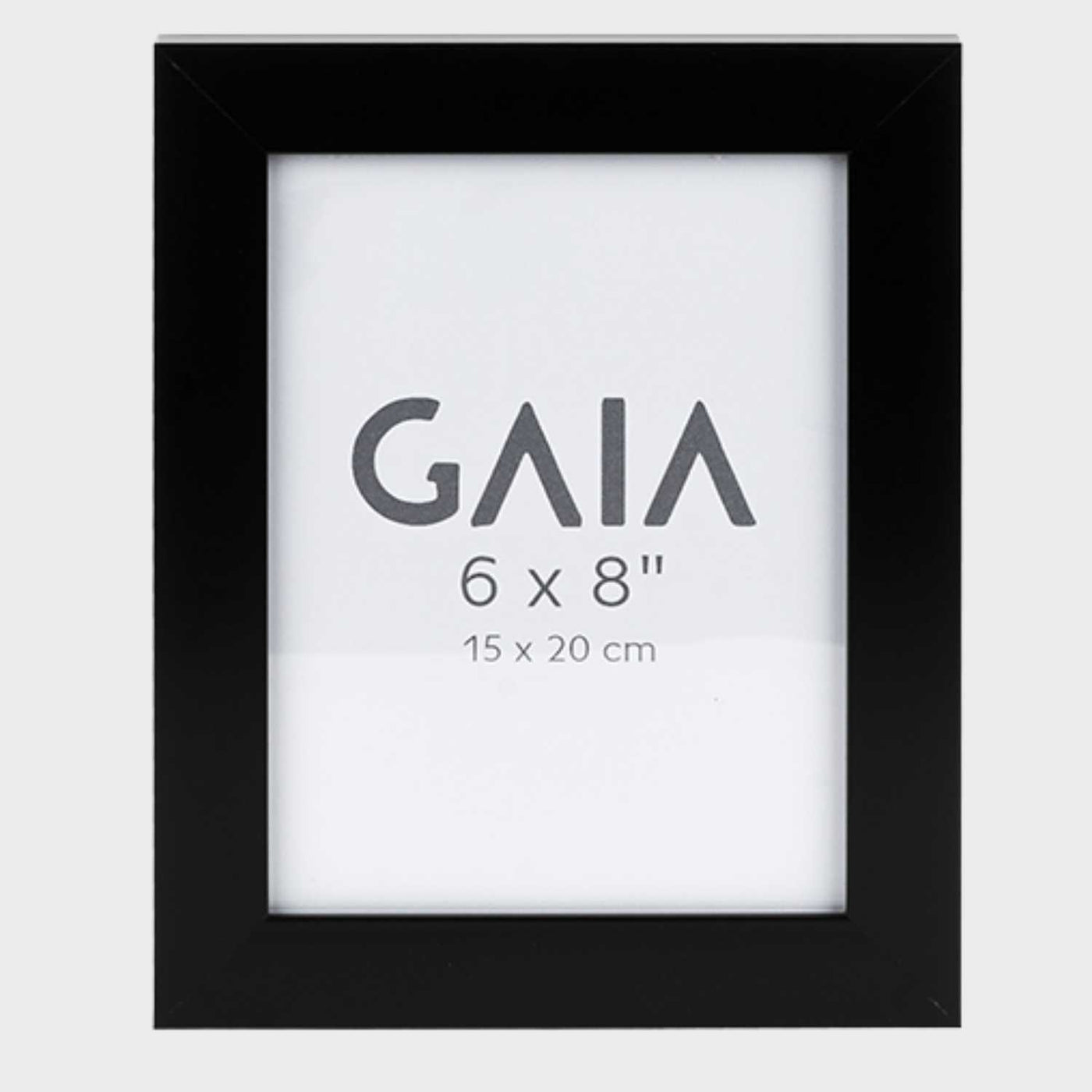 Marco para foto modelo Veldi 18x24 cm en color negro vista frontal