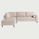 Sala esquinera con banca izquierda Landero