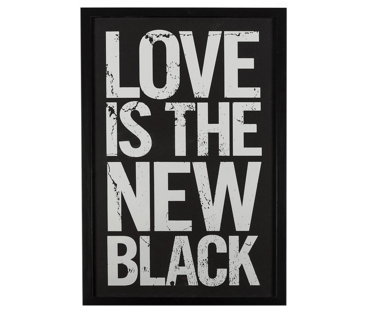 Cuadro Love Is The New Black