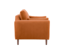 Sillón Levanto con patas en acabado nogal