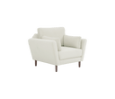 Sillón Levanto con patas en acabado nogal