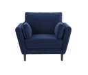Sillón Levanto con patas en acabado nogal