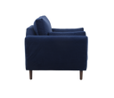 Sillón Levanto con patas en acabado nogal
