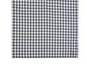 Camino de mesa con diseño de cuadros en azul y blanco, ideal para embellecer tu mesa y darle un toque elegante.