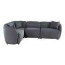 Set Modular Kant de 4 Piezas en Gris Oscuro