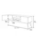 Mueble de TV 150 cm Meztli