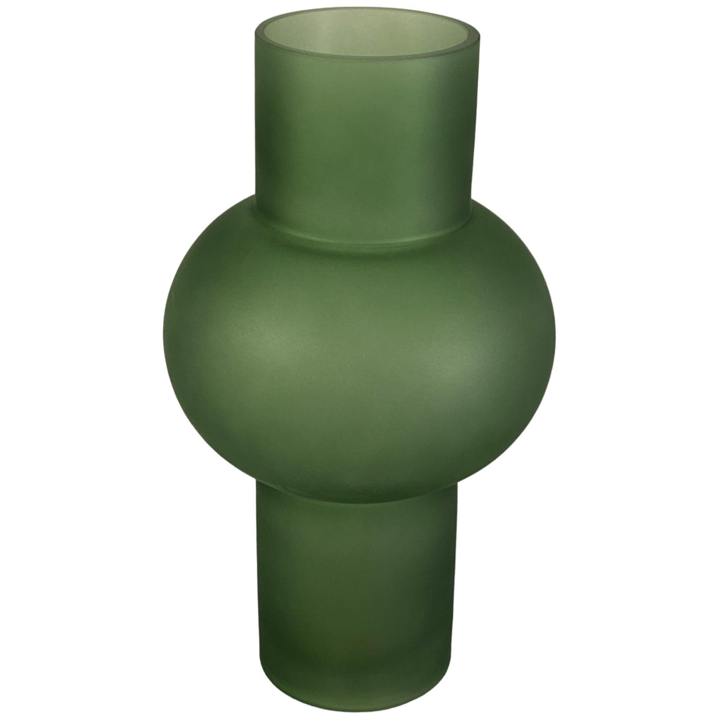 Florero de vidrio Volga 30.5 cm