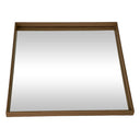 Bandeja decorativa con espejo Báltico 45 cm