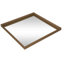 Bandeja decorativa con espejo Báltico 45 cm
