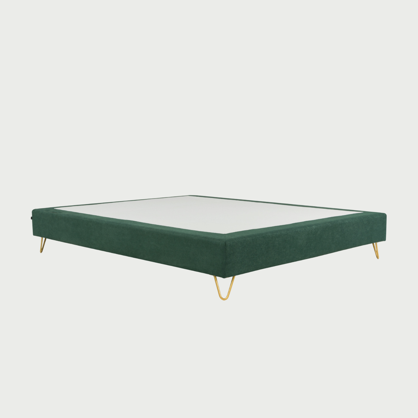 Base queen size Skye en color verde