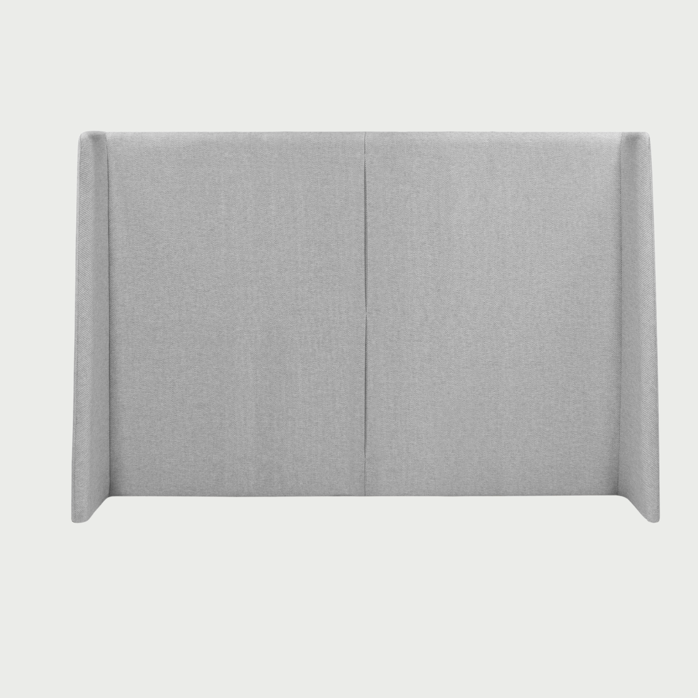 Cabecera individual Skye en color gris claro, con un diseño suave y líneas limpias que aportan elegancia y confort a tu dormitorio.