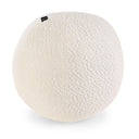 Cojín esférico mediano de GAIA con textura suave y color claro, ideal para añadir estilo y confort a cualquier espacio.