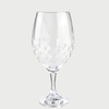 Copa Harim con superficie texturizada, base estable y diseño elegante, perfecta para servir tus bebidas favoritas.