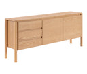 Credenza 180 cm Akari en acabado encino