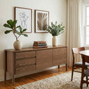 Credenza 180 cm Akari en acabado nogal
