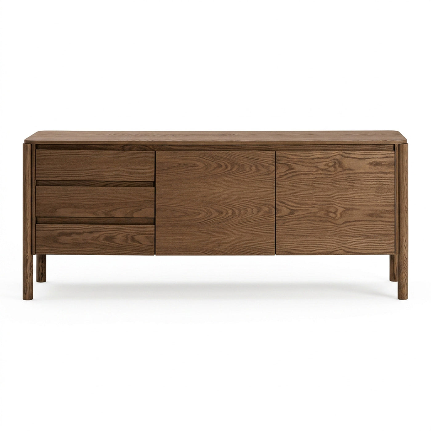 Credenza 180 cm Akari en acabado nogal
