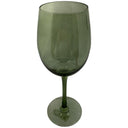 Copas verdes de 570 ml con base circular y tallo alto, perfectas para realzar tu mesa y añadir un toque de elegancia.