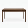 Mesa de comedor Akari 160 cm en acabado nogal
