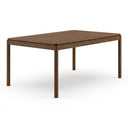 Mesa de comedor Akari 160 cm en acabado nogal