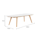Mesa de comedor 220cm Sei