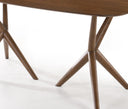 Mesa de Comedor 200 cm Adina en acabado Nogal