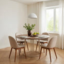 Mesa de comedor redonda 120 cm Loreta