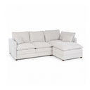 Set modular de 3 plazas, con Chaise derecho, Andrea Marfil