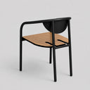 Silla de comedor Narbona en acabado nogal
