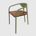 Silla de comedor Narbona en acabado nogal