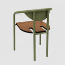 Silla de comedor Narbona en acabado nogal