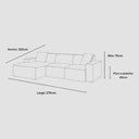 Sala esquinera derecha Otto