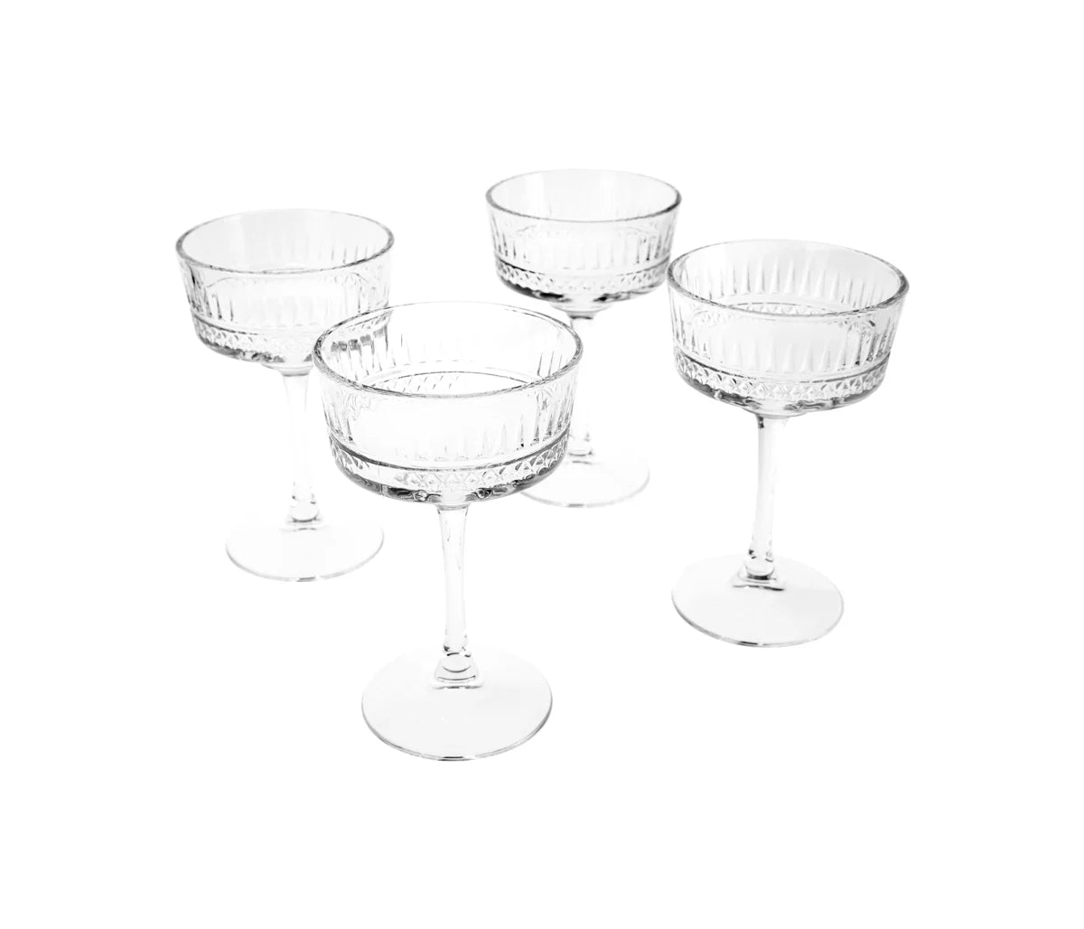 Set de 4 copas para champaña 260 ml Cénit