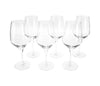 Set de 6 copas de vino blanco transparentes de Virela, perfectas para realzar tus momentos especiales y disfrutar de cada sorbo.