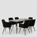 Set de comedor Sira en color negro