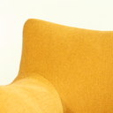 Sillón Bloom en color azul, con diseño moderno y acolchado suave, ideal para cualquier espacio de tu hogar.