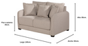 Sofa 2 cuerpos Paolo