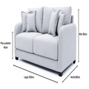 Sofa 3 cuerpos Paolo