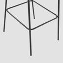 Banco alto Pisa 75 cm en patas color negro