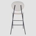 Banco alto Pisa 75 cm en patas color negro