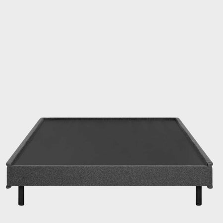 Base individual GAIA Copilco en vista angular con tapizado gris oscuro