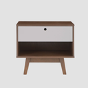 Buro Evo en Acabado nogal