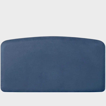 Cabecera queen size Nakane color azul vista frontal