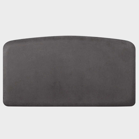 Cabecera queen size Nakane color gris vista frontal