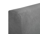 Cabecera king size Alva en color gris