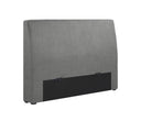 Cabecera king size Alva en color gris